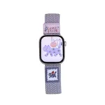 Braided Loop Apple Watch Strap - Lavender Kitten