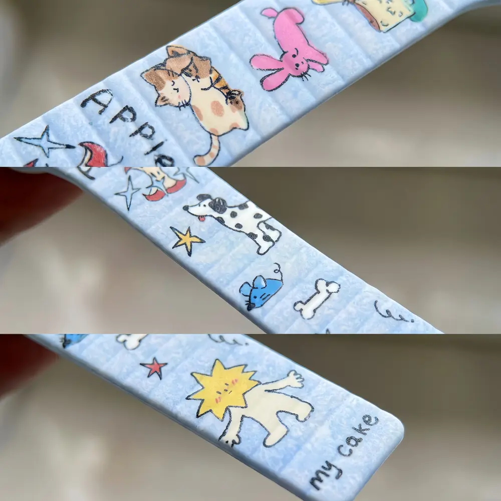 Magnetic Apple Watch Strap - Vintage Blue Skies - Image 5