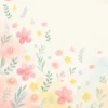 Doodle Floral Frosted Silicone Apple Watch Strap - Image 6